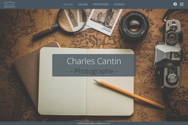 Site web Charles Cantin