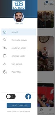 Application La BAD