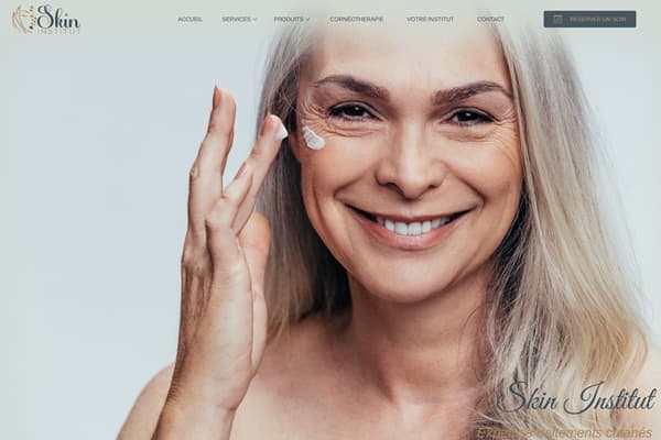 Site web Skin Institut