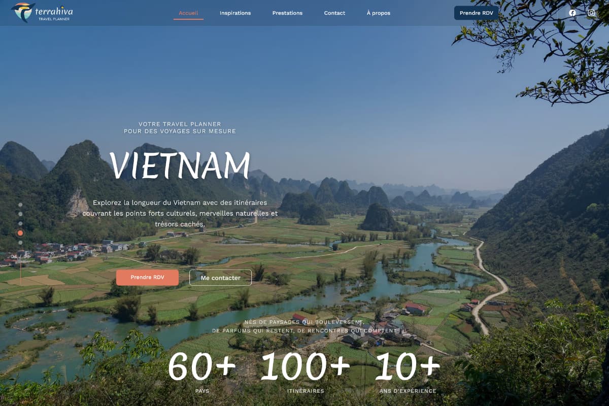 Site web Terrahiva